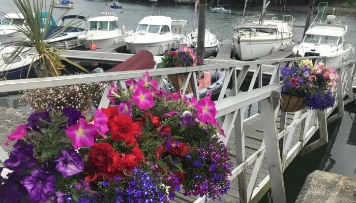 Falmouth Yacht Brokers marina pontoons