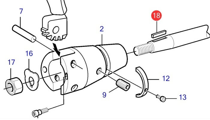 Fitting a Volvo Penta Folding Prop to a shaft