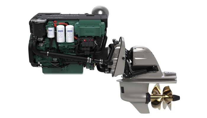 New Volvo Penta D4-150 DPH Sterndrive Package