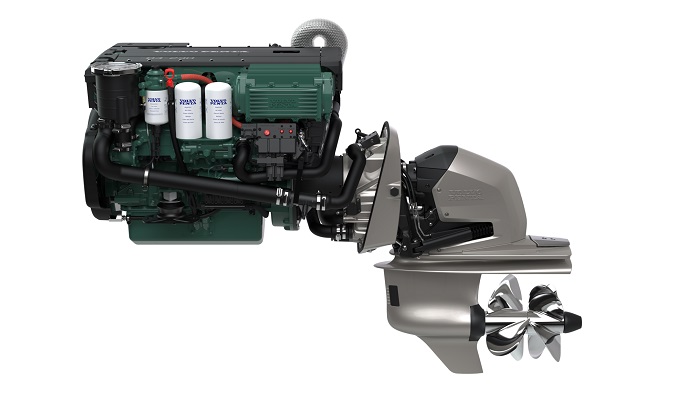 New Volvo Penta D4-150 DPI Sterndrive Package