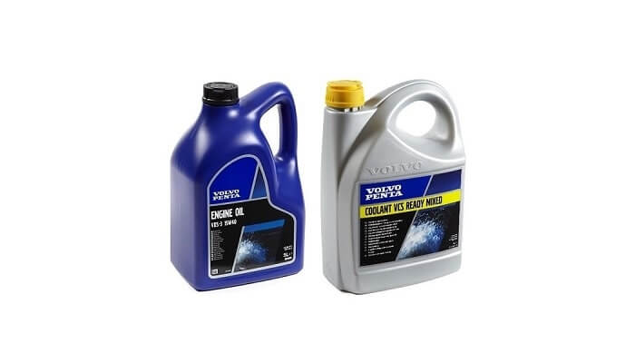 Volvo Penta genuine lubricants, engine oils and coolant