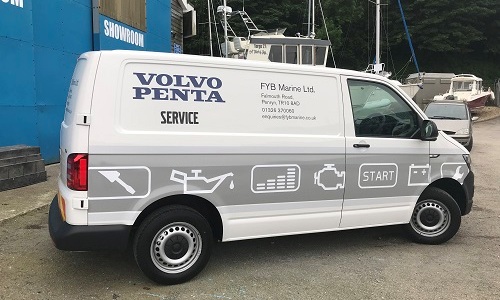 Volvo Penta On-site Support, Cornwall